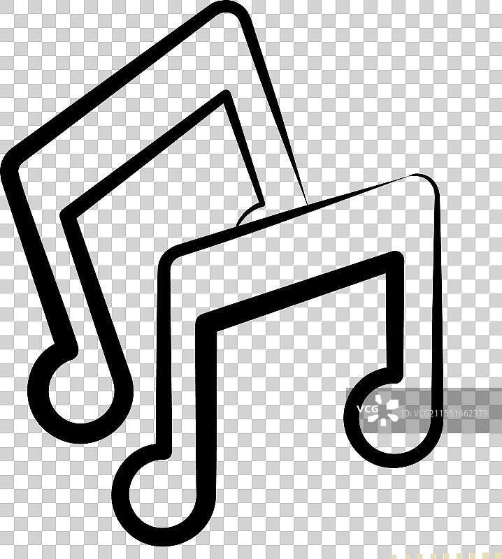 与娱乐相关的音轨图标符号图片素材