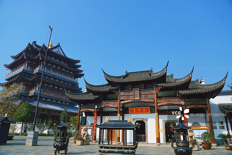常州武进花神宫图片素材