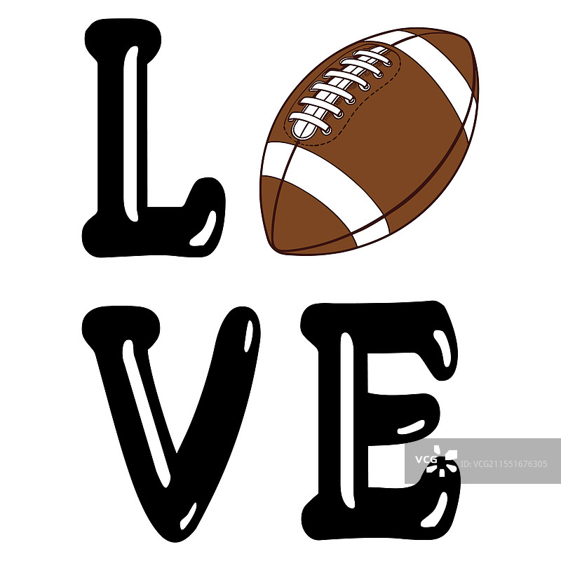 热爱足球的排版T恤设计图片素材