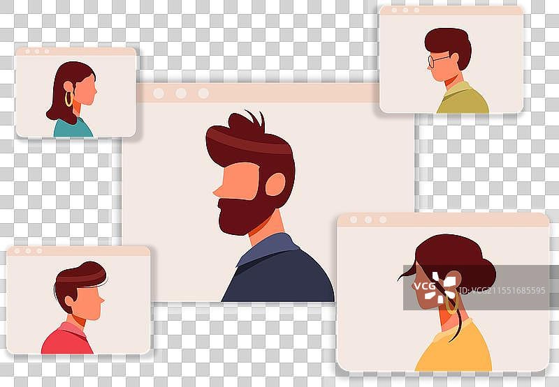 在家工作图片素材