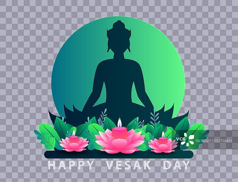 卫塞节图片素材