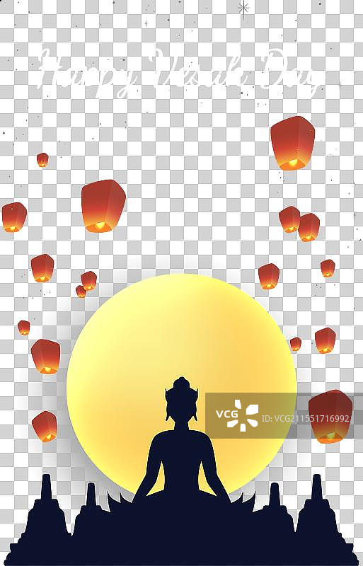 卫塞节图片素材