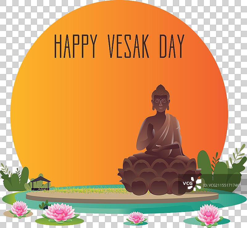 卫塞节图片素材