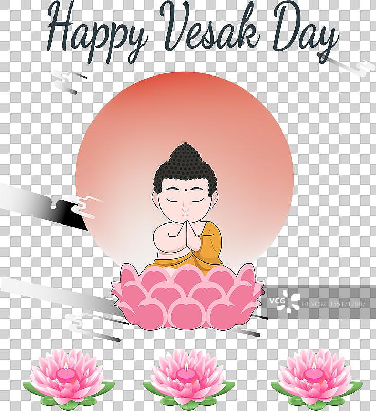 卫塞节图片素材