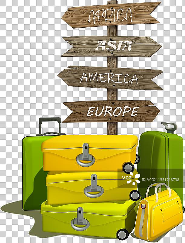 环游世界的游客图片素材