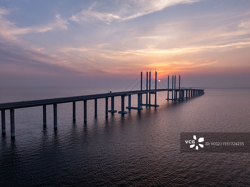 青岛胶州湾跨海大桥-5图片素材