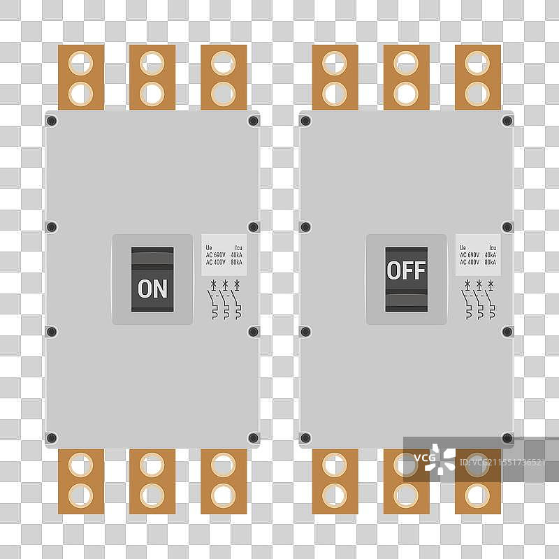 工业断路器图片素材