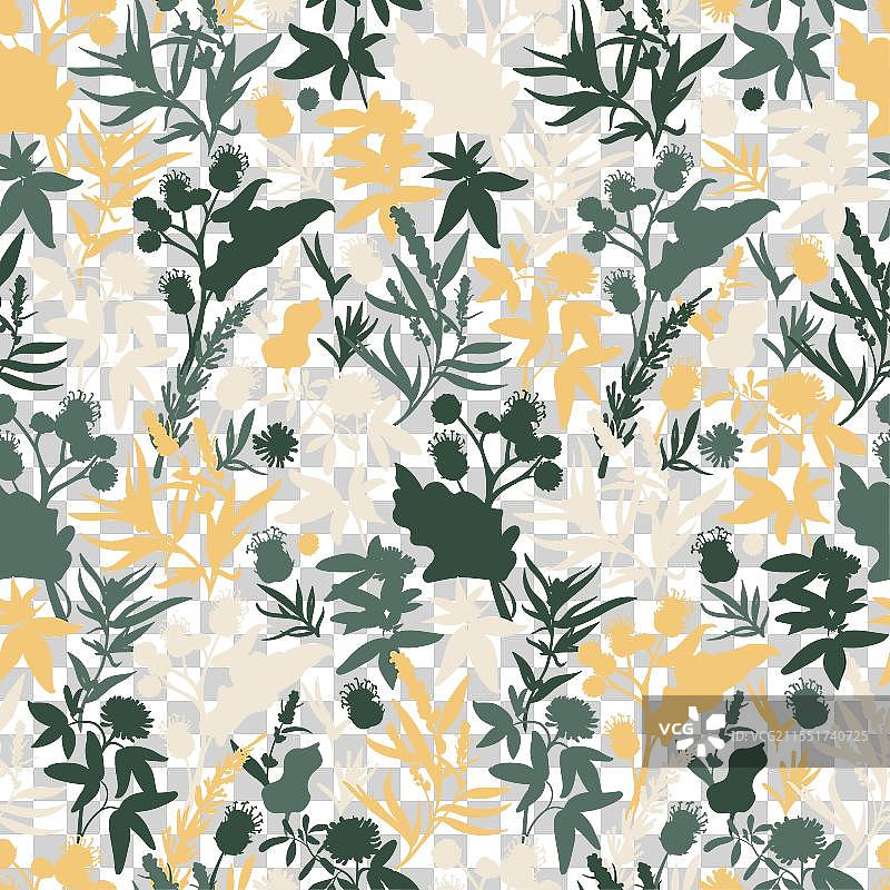 无缝花卉图案图片素材