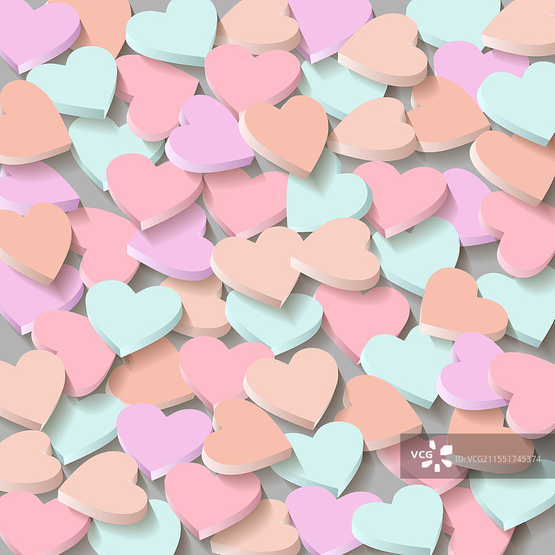 心形焦糖糖果图片素材