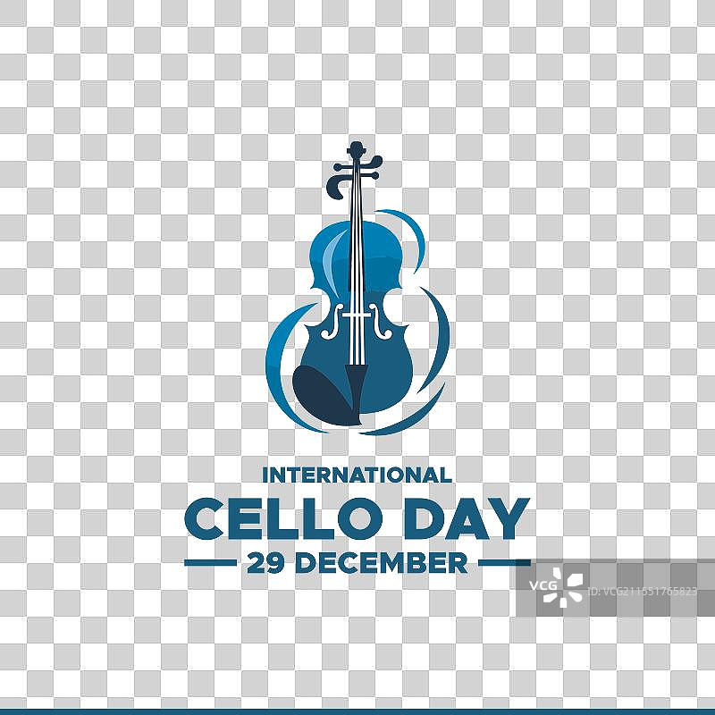 国际大提琴日在12月29日图片素材