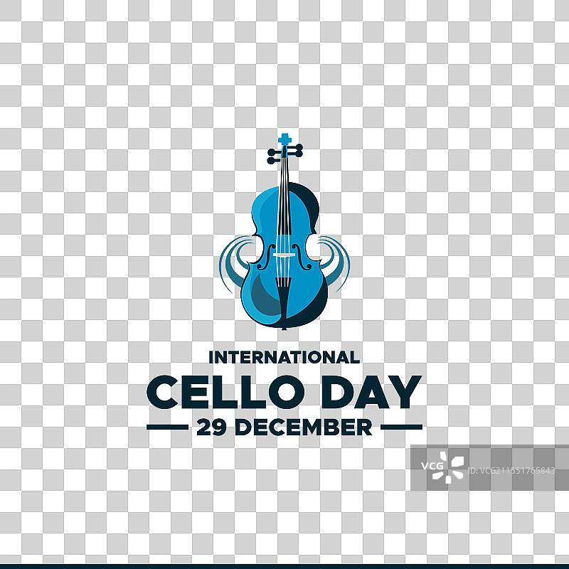 国际大提琴日在12月29日图片素材