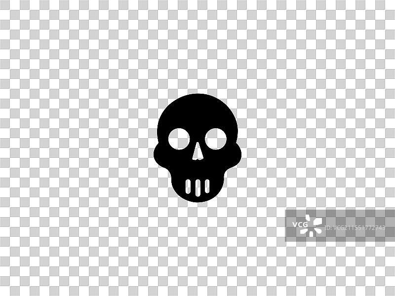 骷髅标志设计图片素材