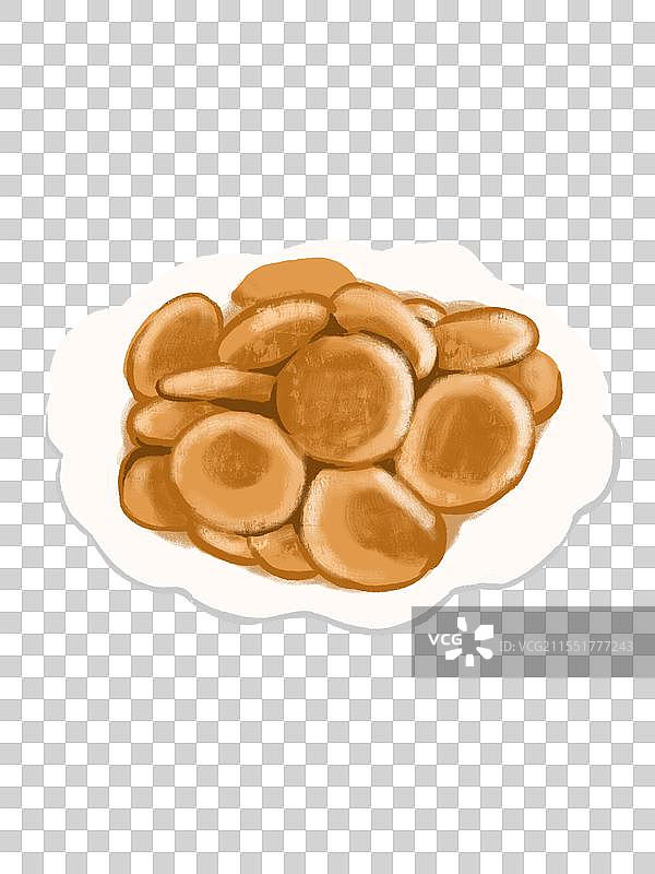 鸡仔饼图片素材