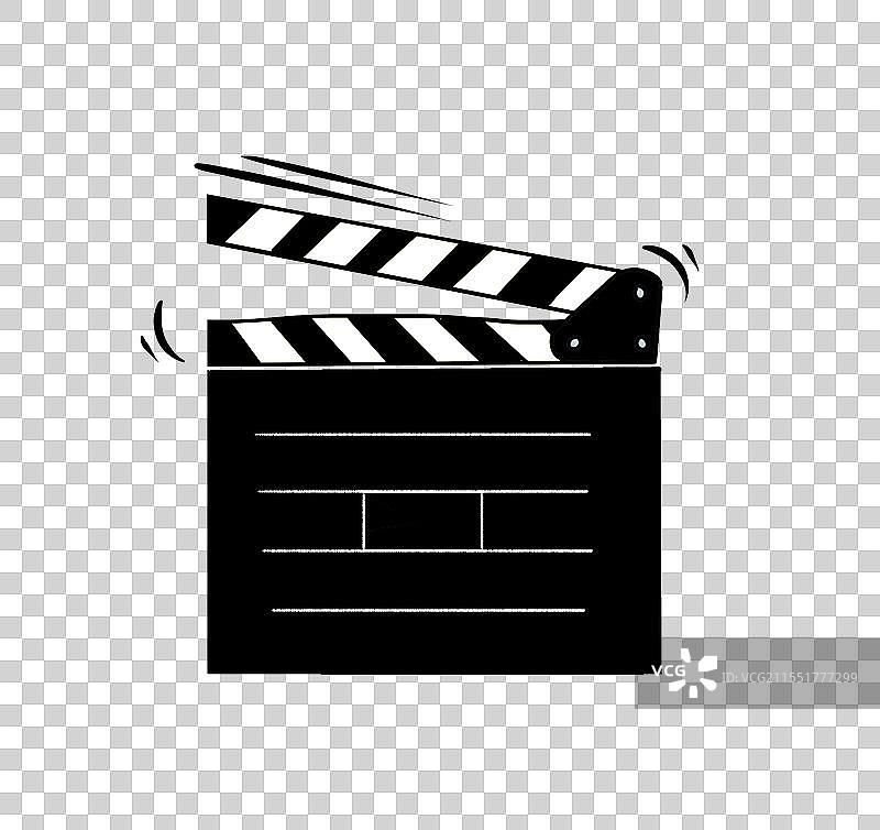 电影场记板卡通元素图片素材