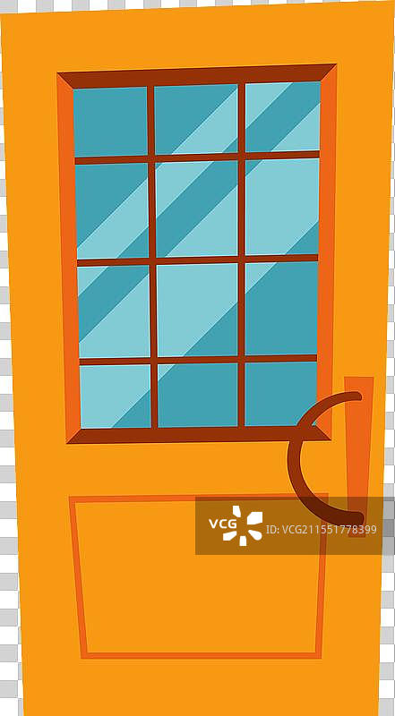 木质卡通办公室出口门图标图片素材