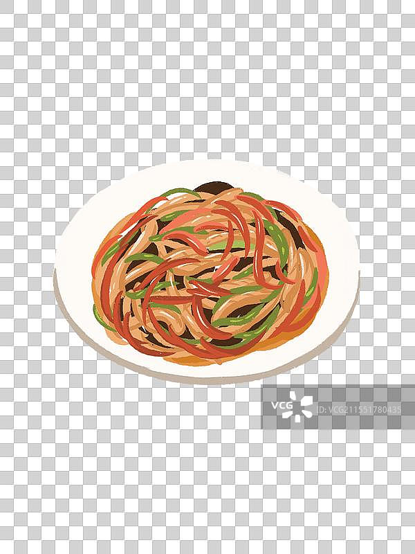 鱼香肉丝图片素材