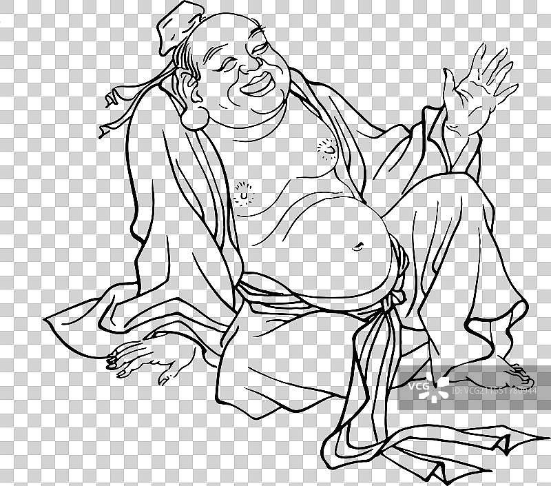 封神演义神仙小说人物插画图片素材