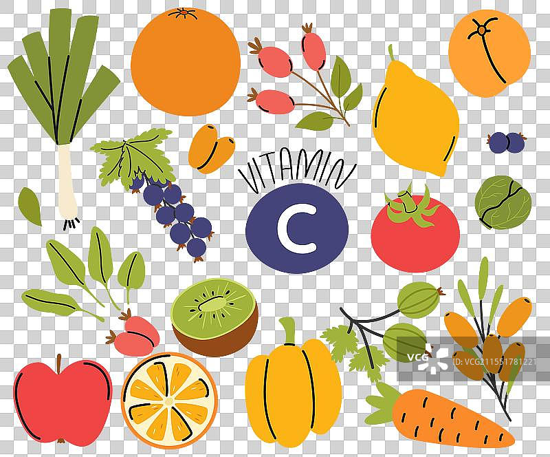 维生素C图片素材