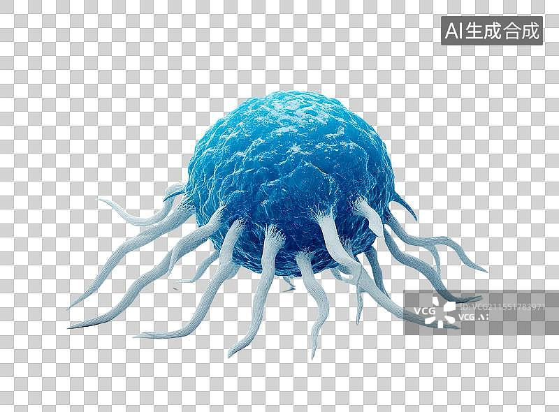 【AI数字艺术】变异的超级病毒免抠元素图片素材