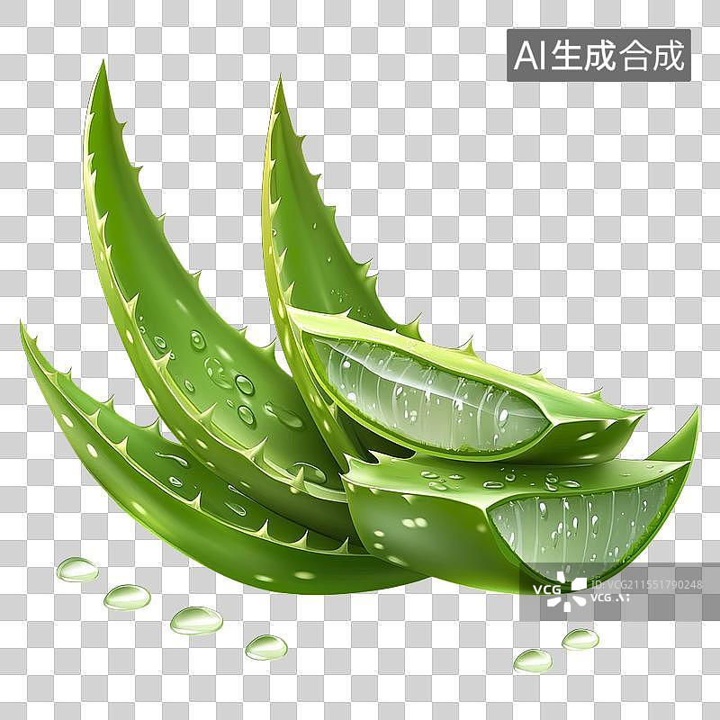 【AI数字艺术】芦荟植物图片素材