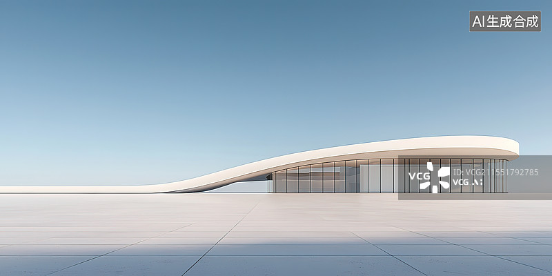 【AI数字艺术】建筑空间图片素材