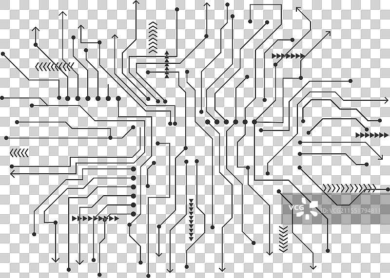 电路板图案技术硬件图片素材