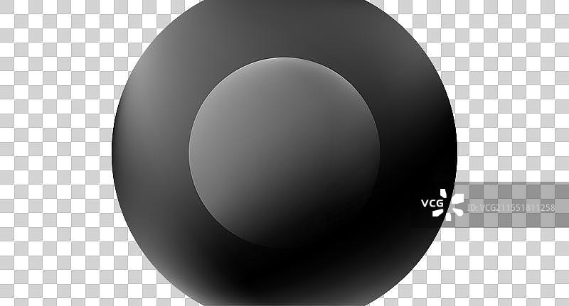 霓虹玻璃圆圈，留白供您填写文本或其他内容图片素材