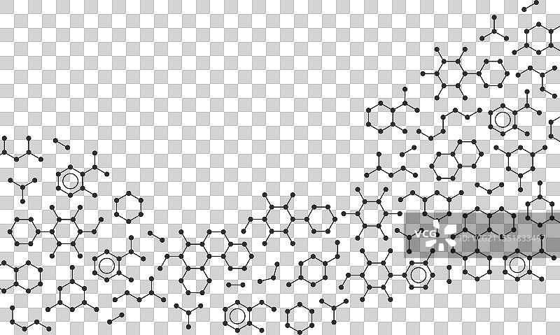 生物技术的化学连接背景图片素材