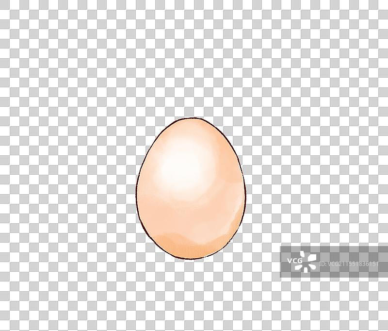 立蛋春分节气插画元素图片素材