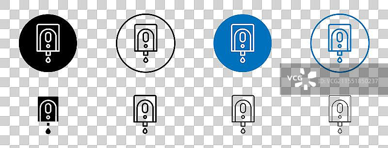 电气肥皂盒图标图片素材