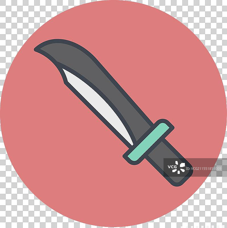 与军事和军队象征相关的刀具图标图片素材