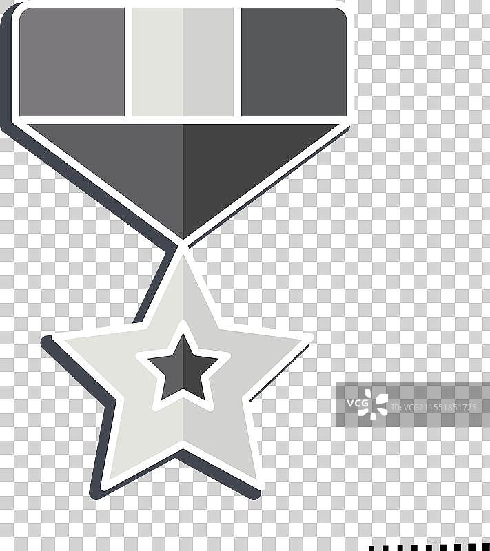 与军事和军队相关的徽章图标图片素材