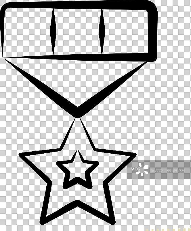 与军事和军队相关的徽章图标等级图片素材