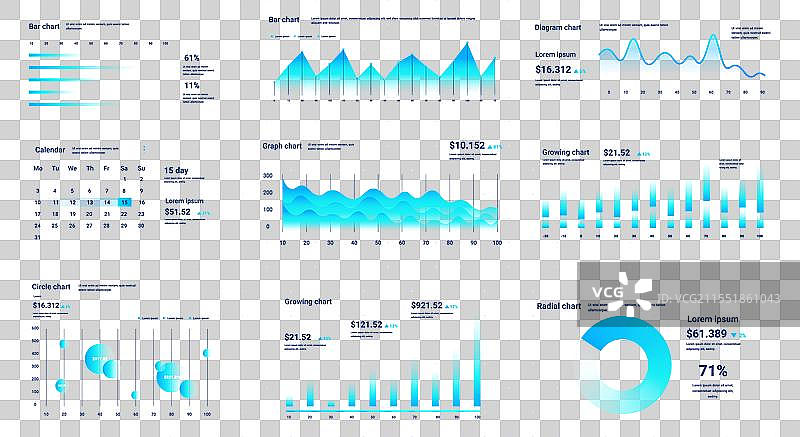白色模板信息图表图片素材