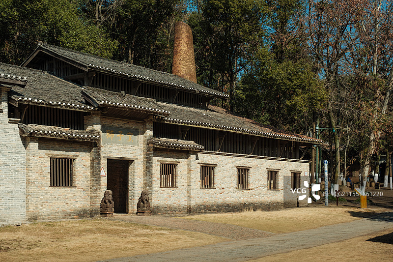 景德镇古窑民俗博览区——狮子窑展示图片素材