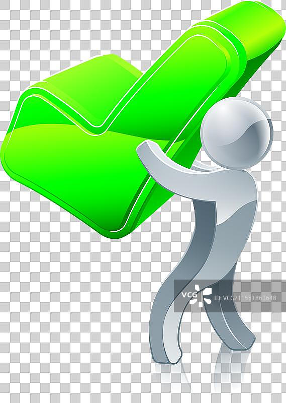 蜱虫吉祥物人图片素材