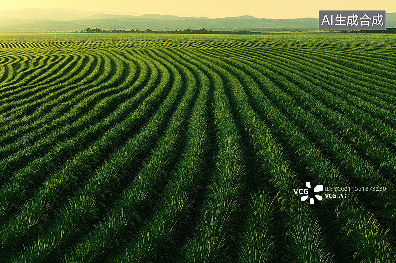 【AI数字艺术】农田图片素材