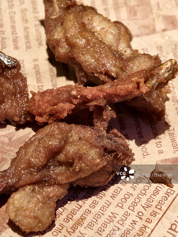 好香的鸡叉骨图片素材