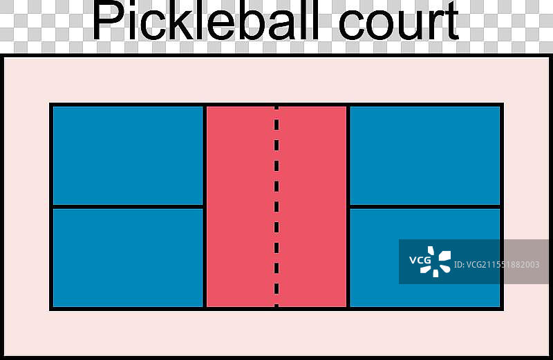 室内场地的皮克球球拍运动图标图片素材