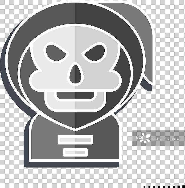 与万圣节相关的光泽死神图标图片素材