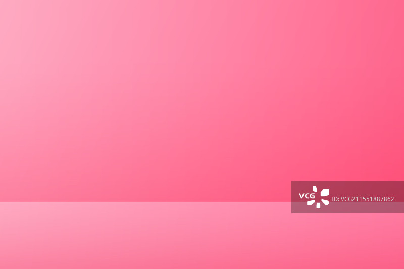 粉色工作室背景 3D 渐变色房间图片素材