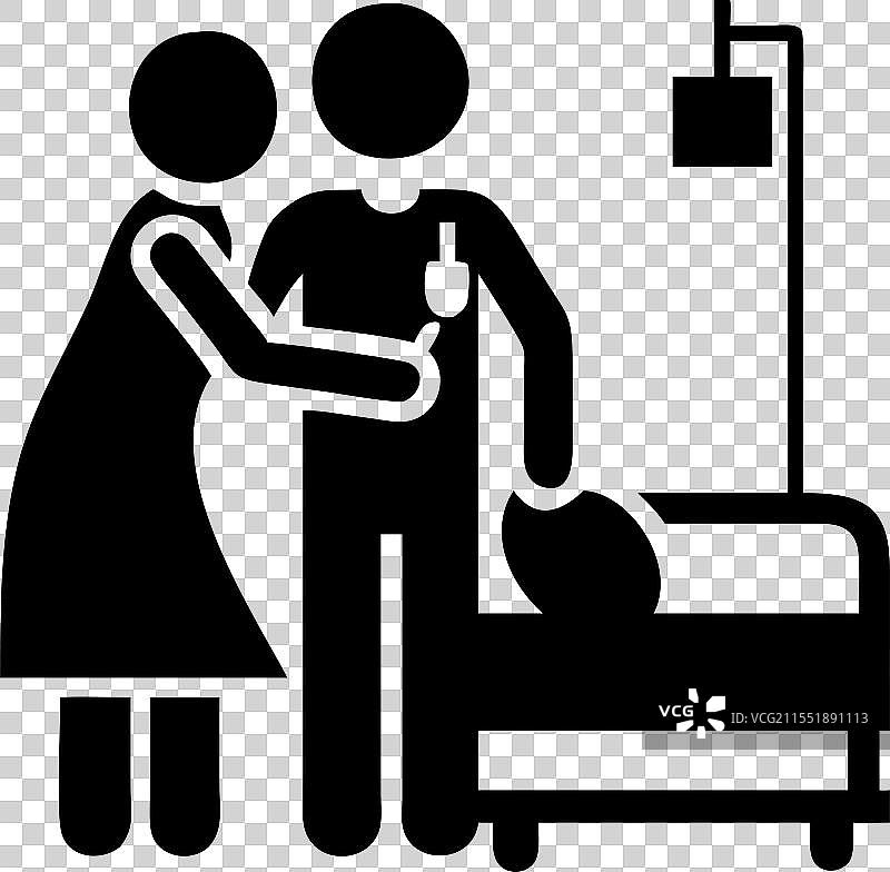 专业护理站图标，井然有序图片素材