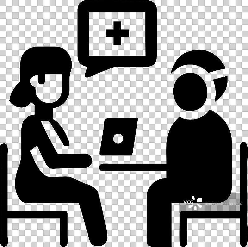 专业护理站图标，井然有序图片素材