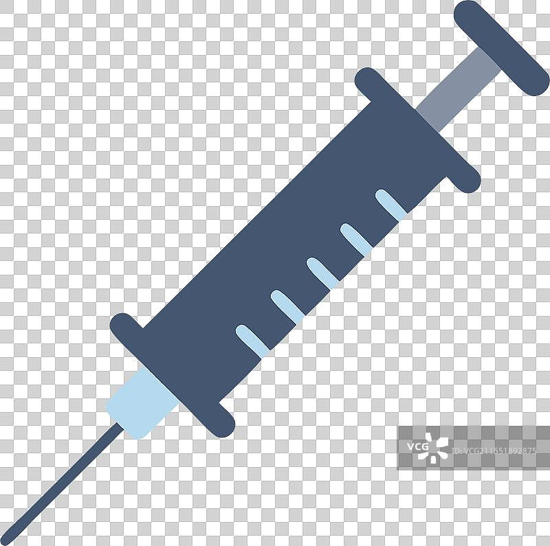 医疗设备的注射器图标图片素材