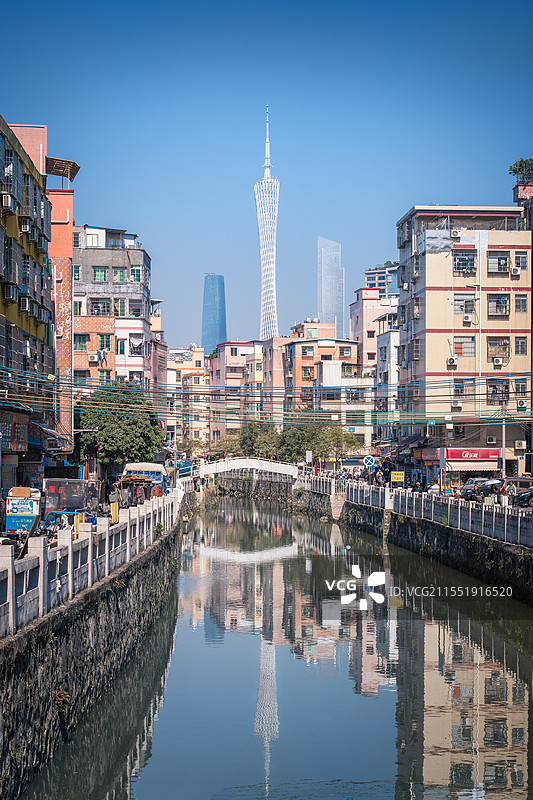塔影人间图片素材