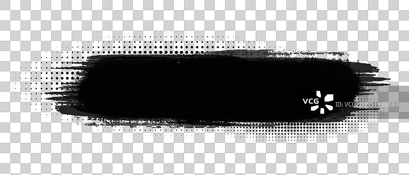 故障扭曲的笔触时尚半色调图片素材