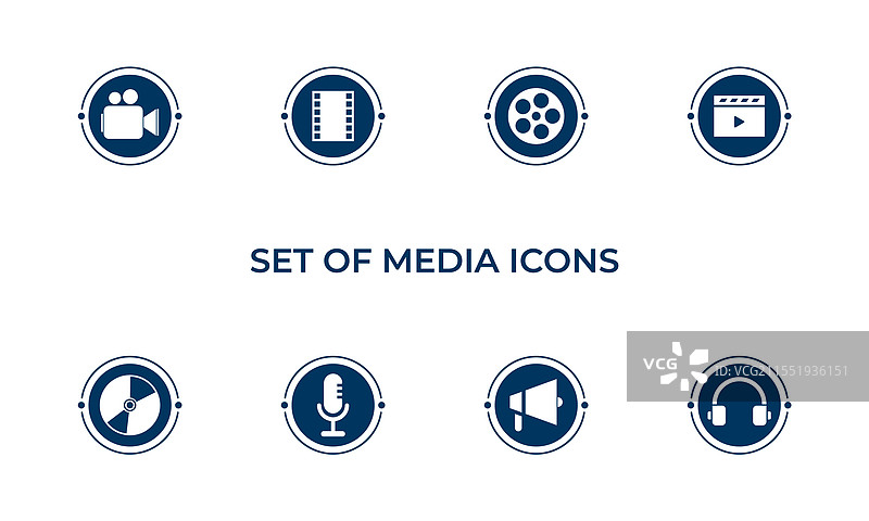 媒体图标集 多媒体图标集图片素材