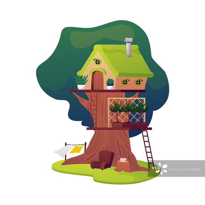 树屋的图片素材