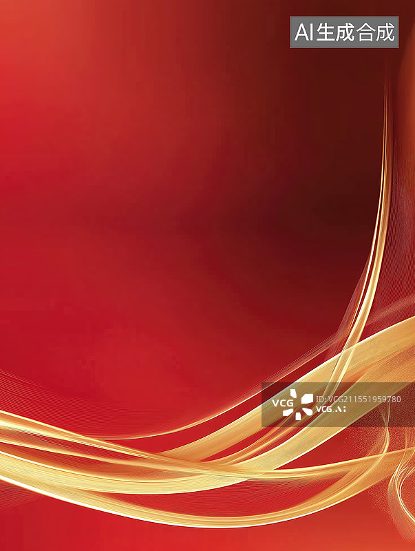 【AI数字艺术】红色背景图片素材