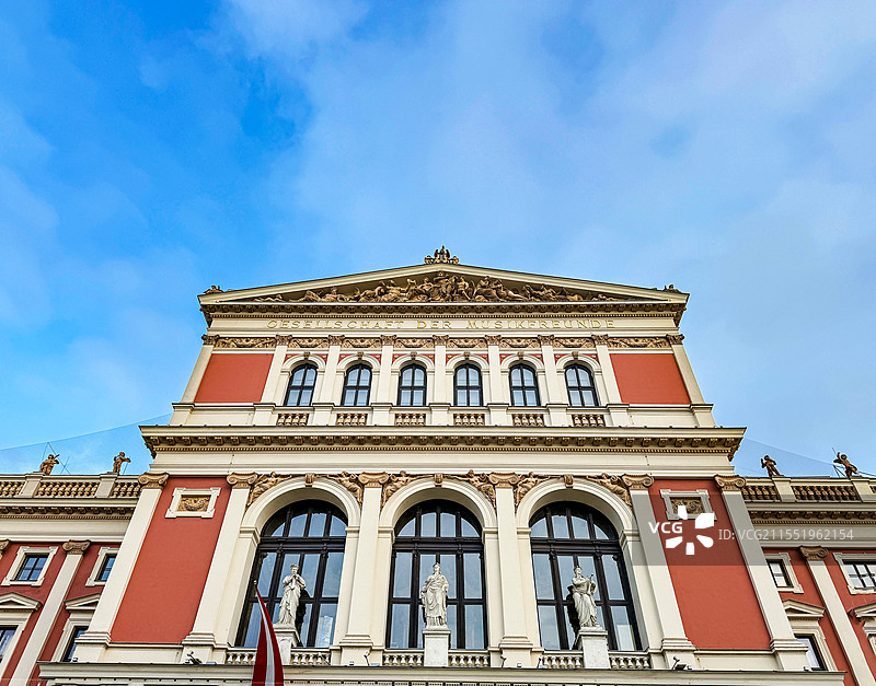 维也纳金色大厅外观图片素材